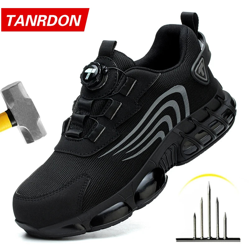 Safety Shoes Rotary Button 