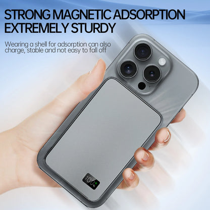 Fast Charging Magnetic Wireless Power Bank PD25W 