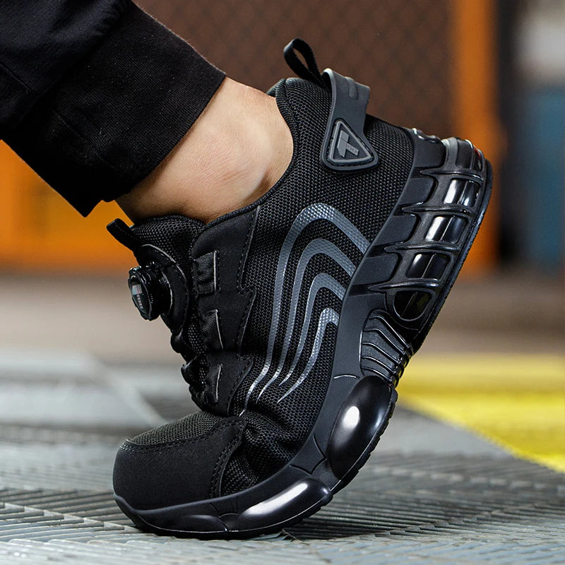 Safety Shoes Rotary Button 