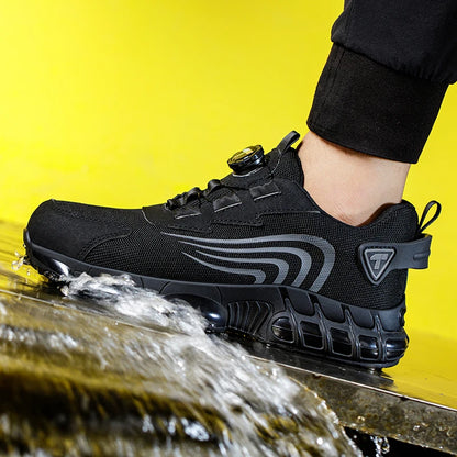 Safety Shoes Rotary Button 