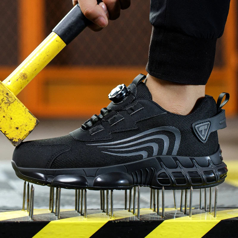 Safety Shoes Rotary Button 