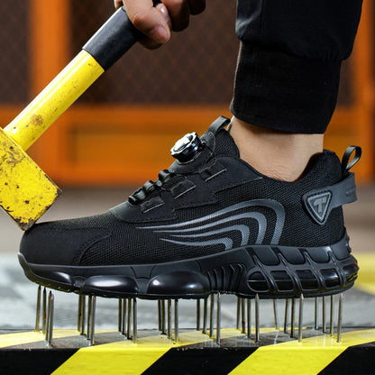 Safety Shoes Rotary Button 